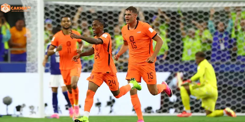 Tunisia vs Hà Lan hành động kịch tính lượt trận cuối bảng World Cup 2026 - Trực tiếp bóng đá Cakhiatv